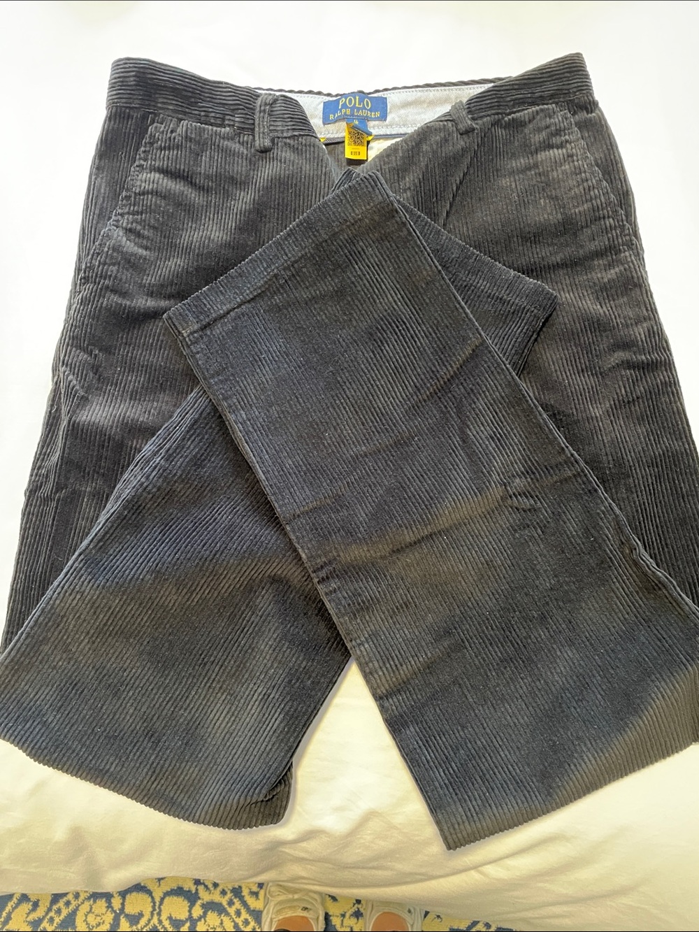 Polo by Ralph Lauren Men's Dark Gray Corduroy Pants